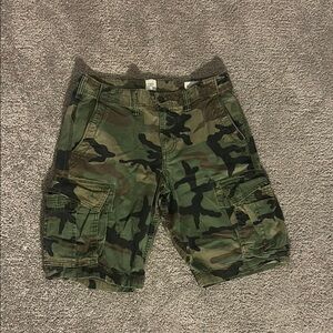 Men's Camouflage Cargo Shorts